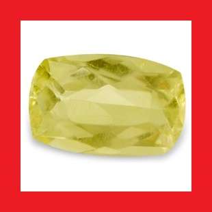 CITRINE - FINE CANARY YELLOW ANTIQUE FACET - 3.09cts