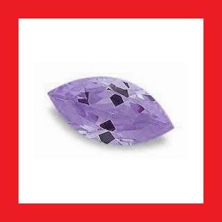 CUBIC ZIRCONIUM - LAVENDER MARQUISE FACET - 1.66cts