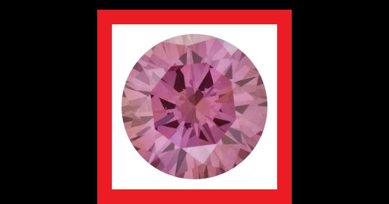 CUBIC ZIRCONIUM - PINK ICE ROUND CUT - 9.36cts