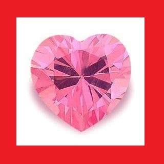 Cubic Zirconium - Faceted Heart Shape - 0.51cts