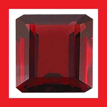 Cubic Zirconium - Faceted Square Shape - 3.97cts