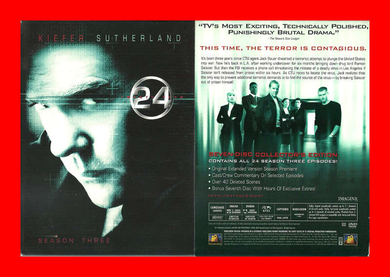 TV Series - 24 Season 3 DVD [Region 1] for sale in Johannesburg (ID ...