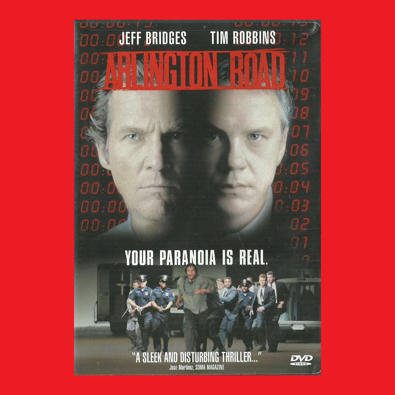 DVD - ARLINGTON ROAD -  REGION 1 EDITION