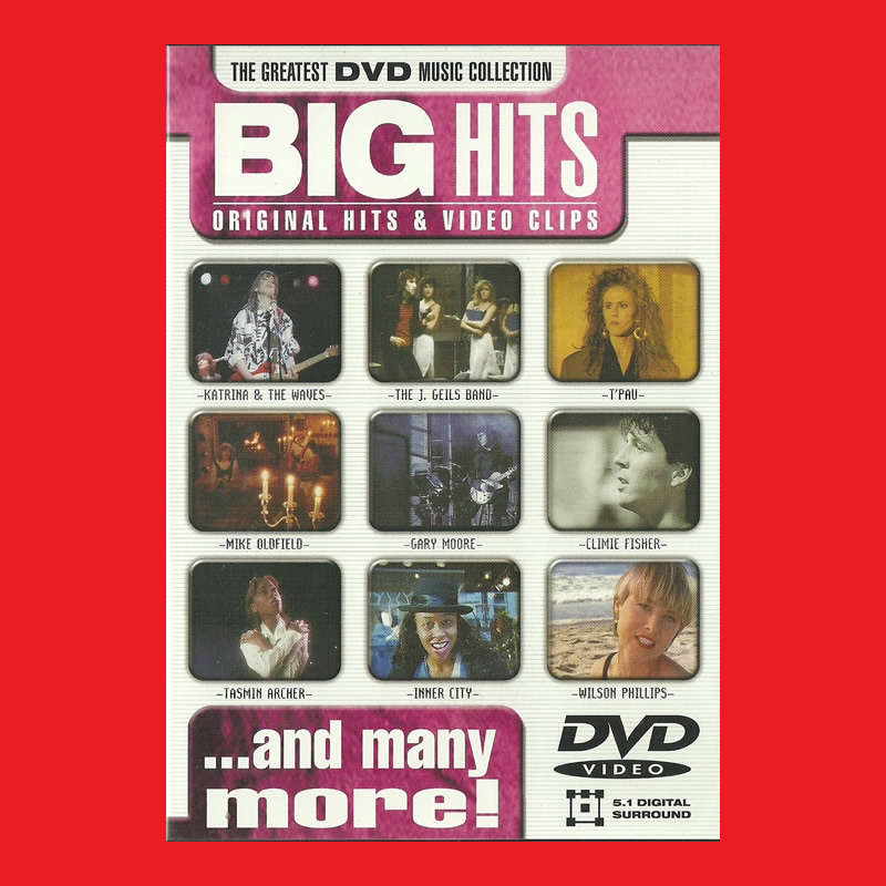 DVD MUSIC COLLECTION - BIG HITS  -  REGION FREE