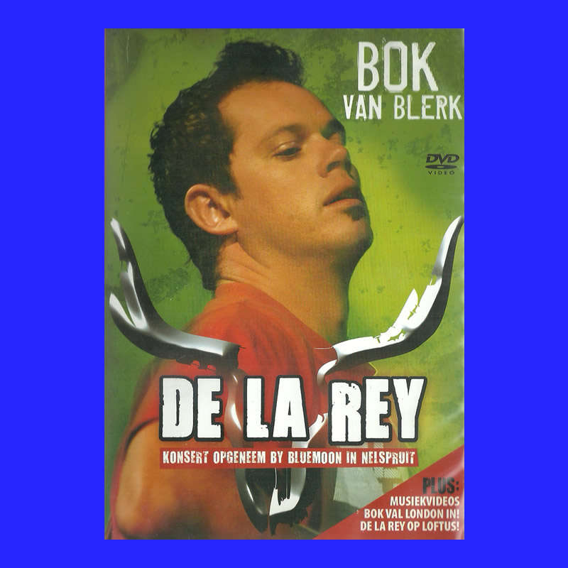DVD  -  BOK VAN BLERK - DE LA REY  - REGION FREE (NEW)