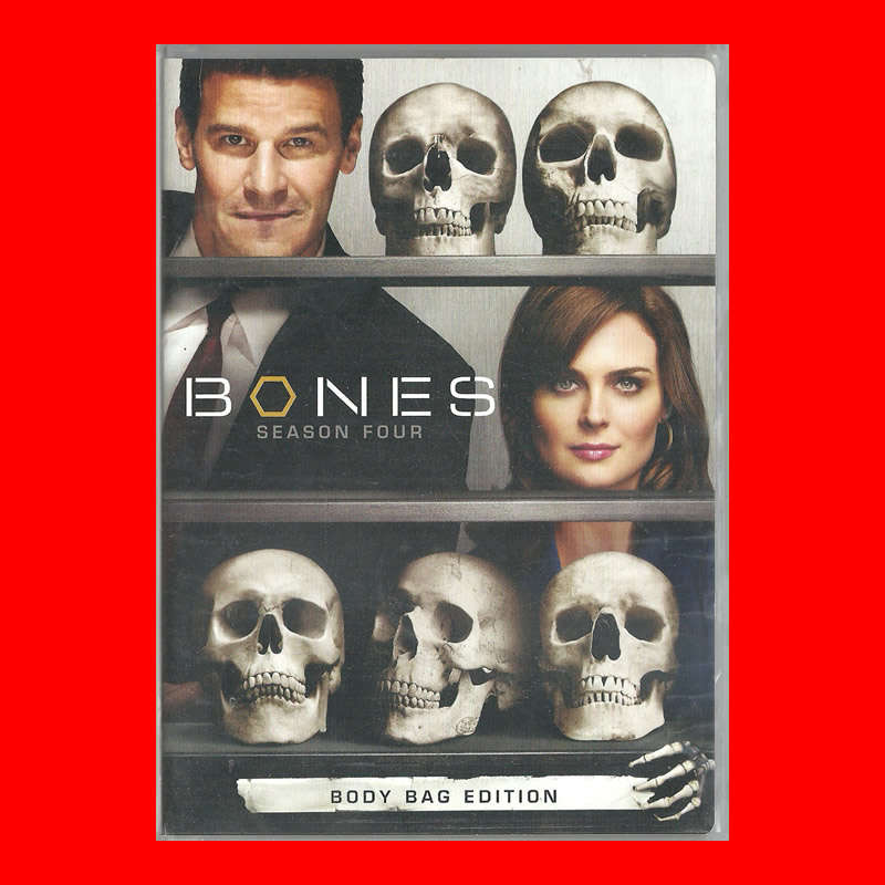 Bones Season Four DVD - Region 1 (NTSC) Edition