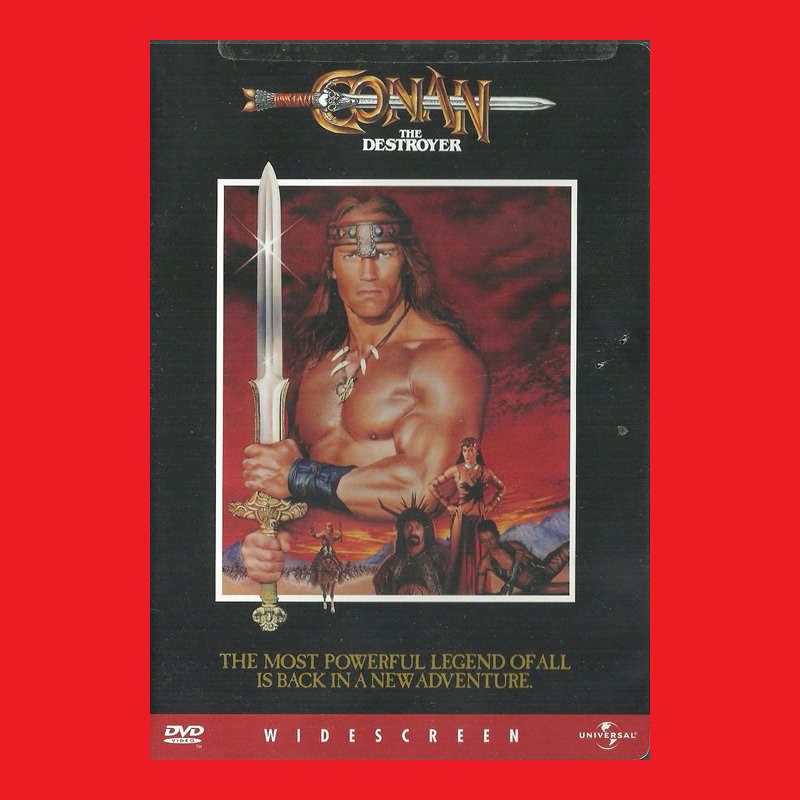 DVD - CONAN THE DESTROYER -  REGION 1 EDITION