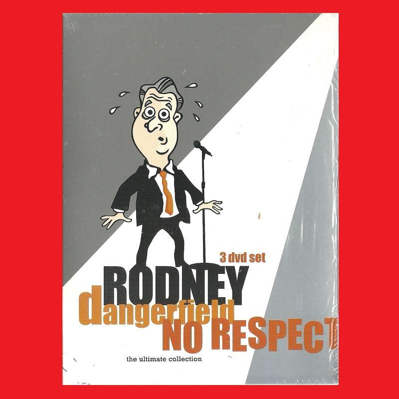 SALE! VERY RARE DVD SET - RODNEY DANGERFIELD - NO RESPECT  - REGION 1 EDITION