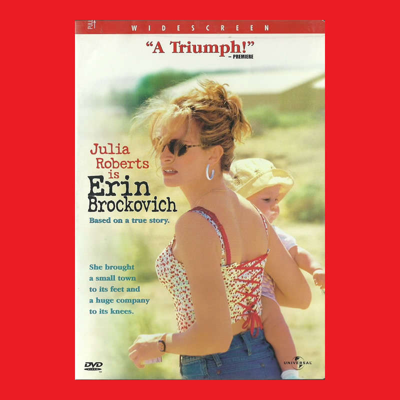 HUGE DVD SALE!  - ERIN BROCKOVICH -  ZONE 1 EDITION
