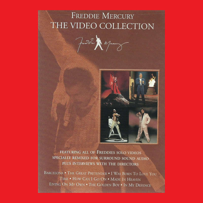 DVD - FREDDIE MERCURY - THE VIDEO COLLECTION