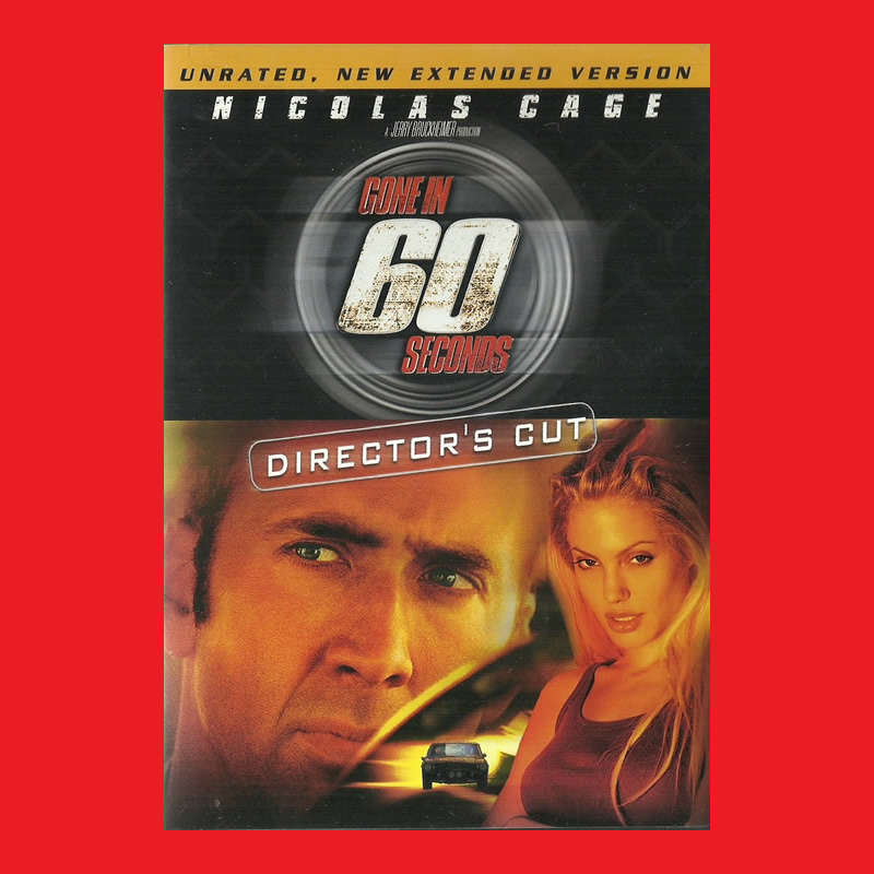 Gone in 60 Seconds Director's Cut DVD - Region 1 Edition