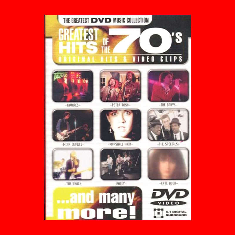 SALE! DVD BOX SET - GREATEST HITS OF THE 70`S  - REGION FREE EDITION