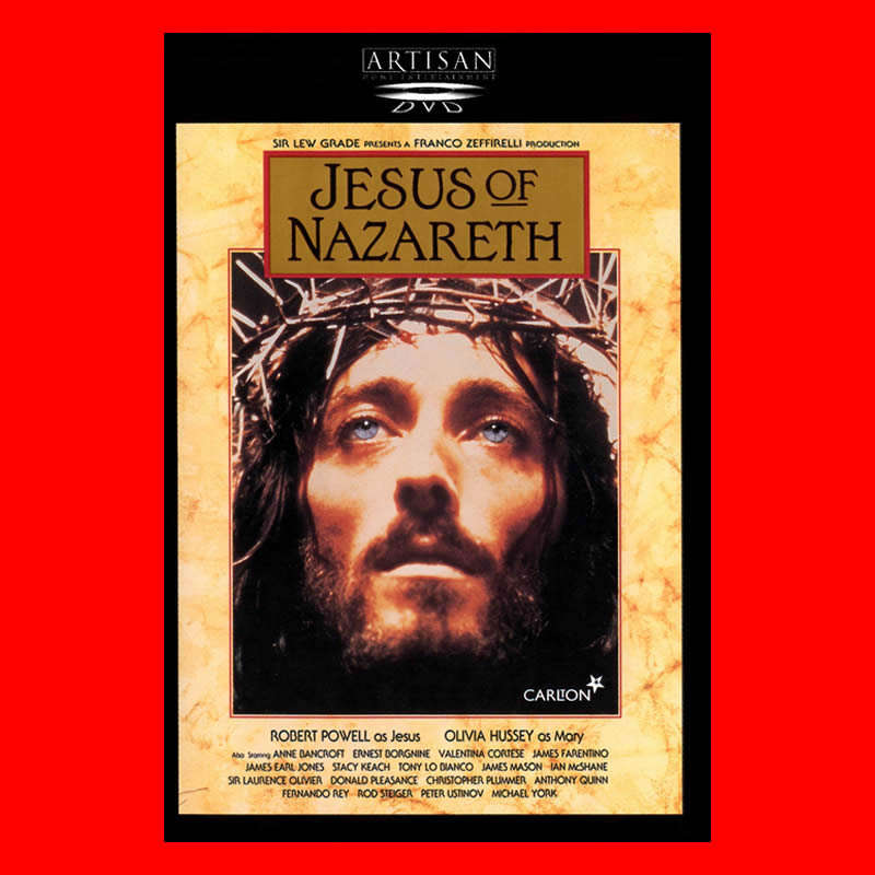 Jesus of Nazareth DVD - Region 1 Edition