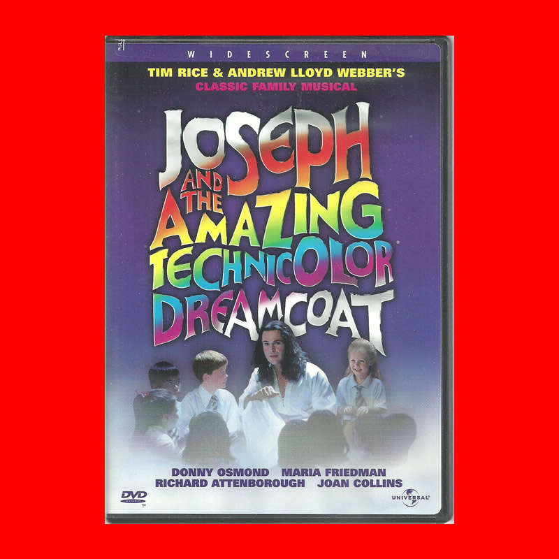 DVD  - JOSEPH AND HIS AMAZING TECHNICOLOR DREAMCOAT - REGION 1 EDITION (CONDITION NEW)