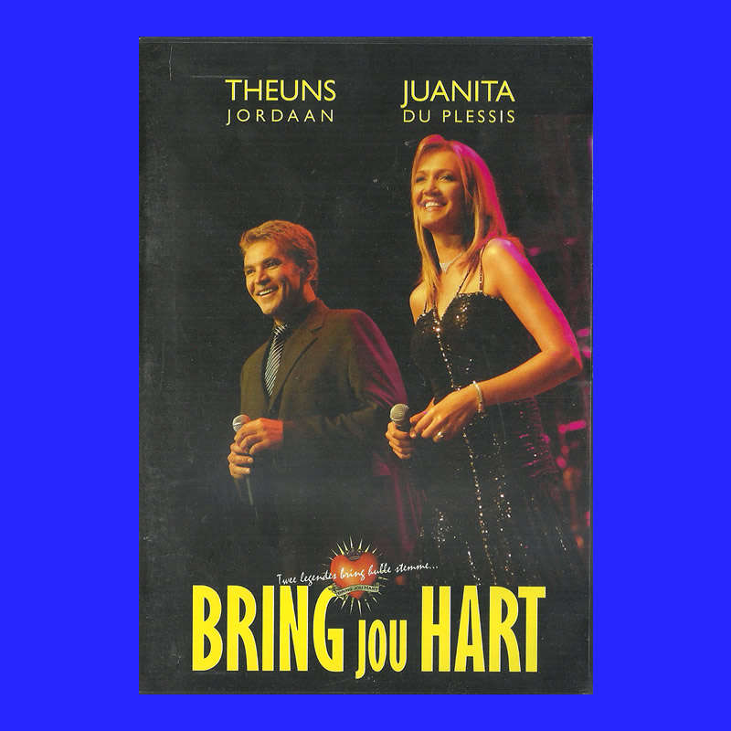 DVD - THEUNS JORDAAN EN JUANITA DU PLESSIS - BRING JOU HART (NUUT)