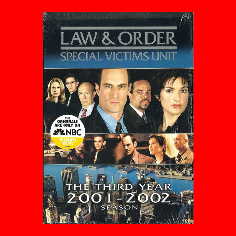 DVD - LAW & ORDER SPECIAL VICIMS UNIT - THE THIRD YEAR [REGION 1]