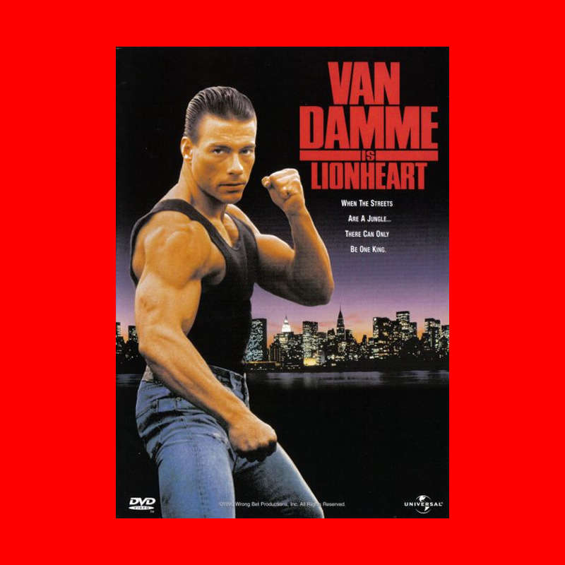 Van Damme Lionheart DVD - Region 1 Edition