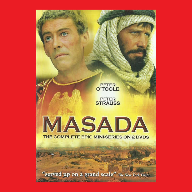HUGE DVD SALE!  - MASADA - THE COMPLETE MINI-SERIES ON 2 DVDS - ZONE 1 EDITION