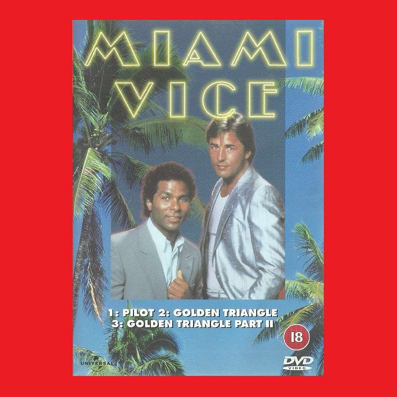 DVD  -  Miami Vice Seasons 1 & 2  1st Episodes