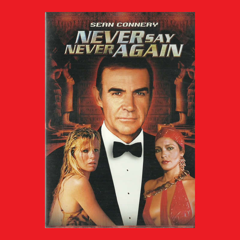 SALE! RARE DVD -  NEVER SAY NEVER AGAIN  -  REGION 1 EDITION