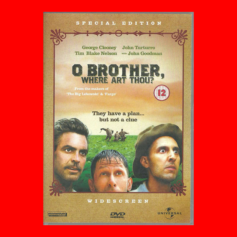 DVD -  O BROTHER, WHERE ART THOU? (CONDITION EXCELLENT)