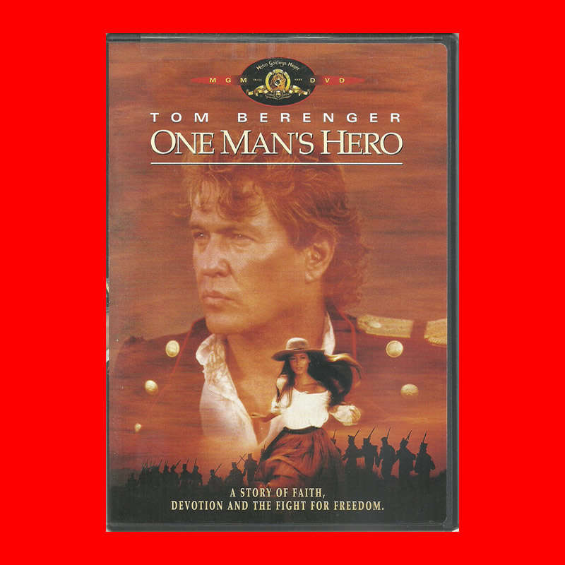 SALE! VERY RARE DVD  - ONE MAN`S HERO - REGION 1 EDITION (CONDITION NEW)