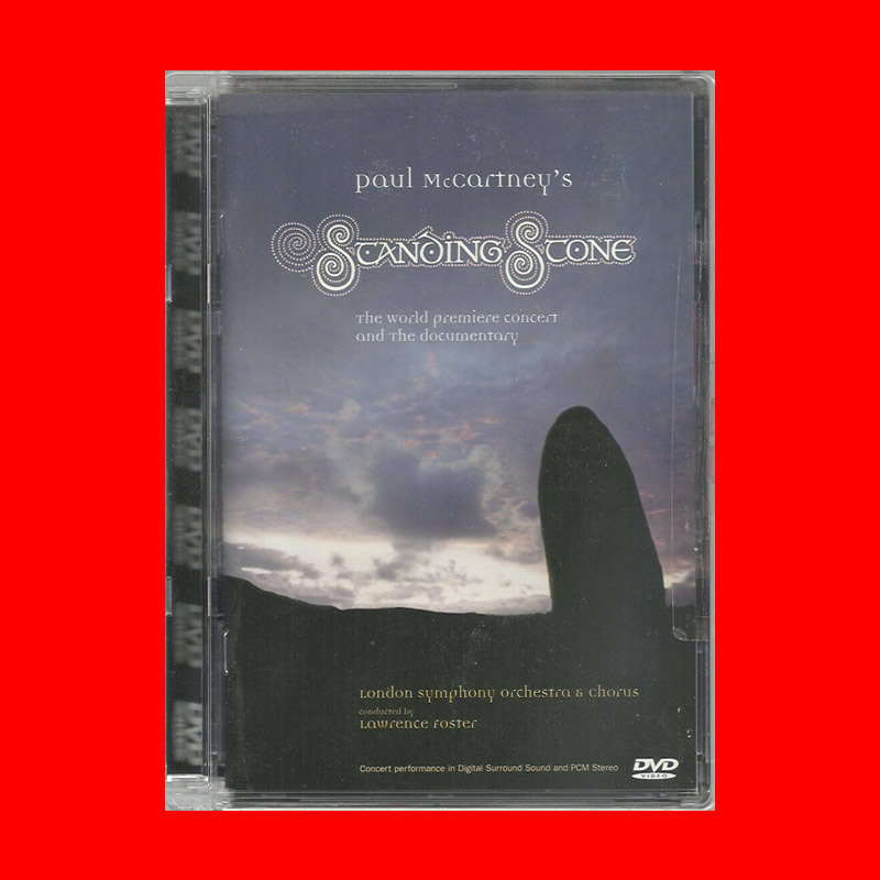 SALE! RARE DVD - PAUL McCARTNEY`S STANDING STONE  - REGION 1 EDITION