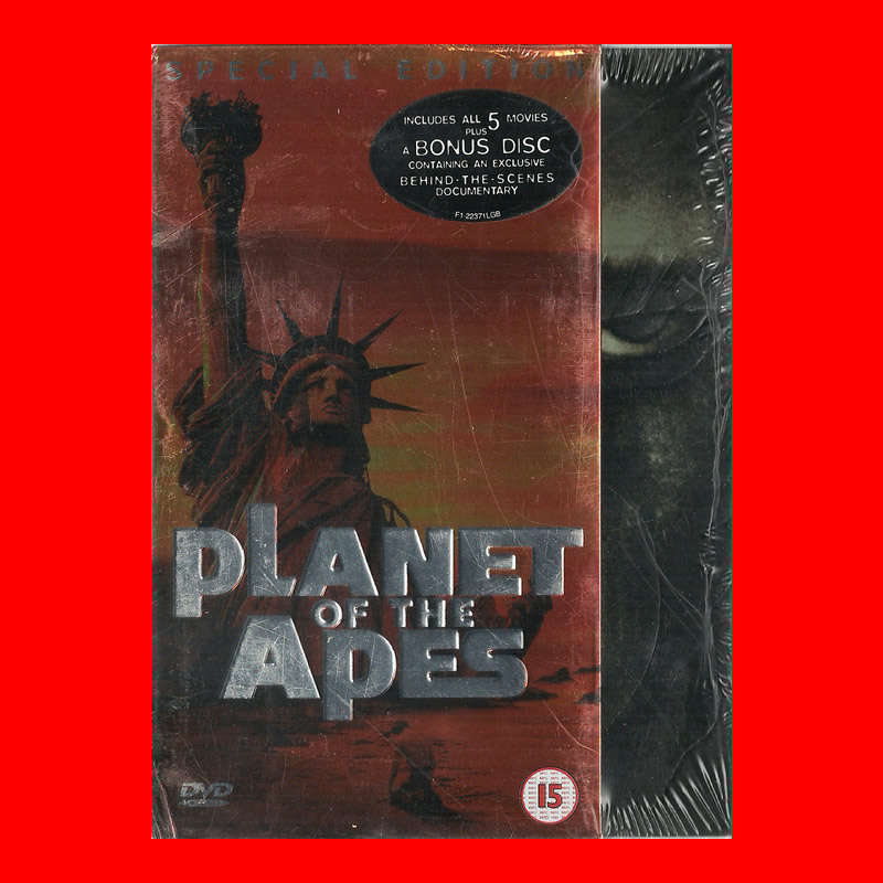 6 DVD BOX SET - PLANET OF THE APES COLLECTION - SPECIAL EDITION (REGION 2 EDITION)