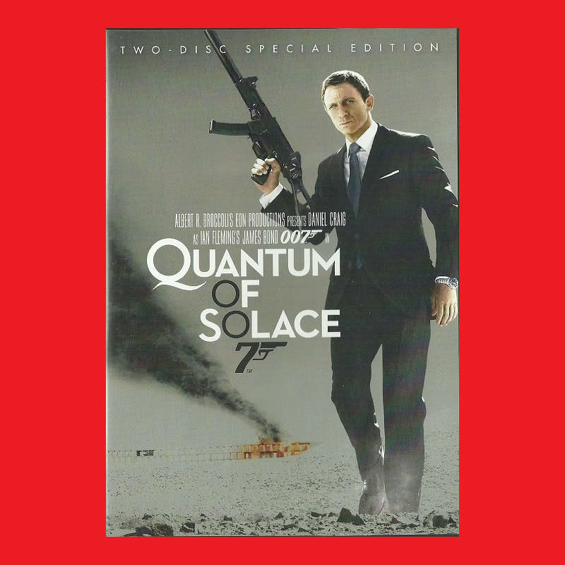 DVD - 007 QUANTUM OF SOLACE 2 DISC SPECIAL EDITION -  ZONE 2 EDITION