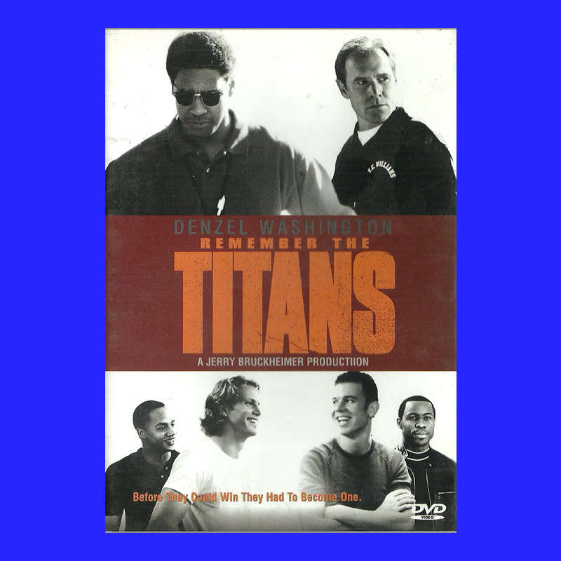 DVD - REMEMBER THE TITANS - REGION 2 (NEW)