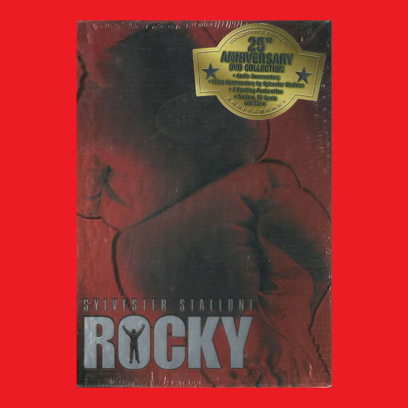 SALE! DVD 25TH ANNIVERSARY BOX SET - ROCKY I TO ROCKY V  -  REGION 1 EDITION