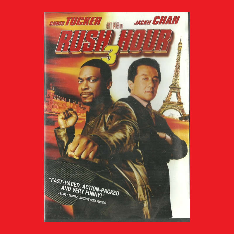 DVD - RUSH HOUR 3  -  REGION 2 EDITION
