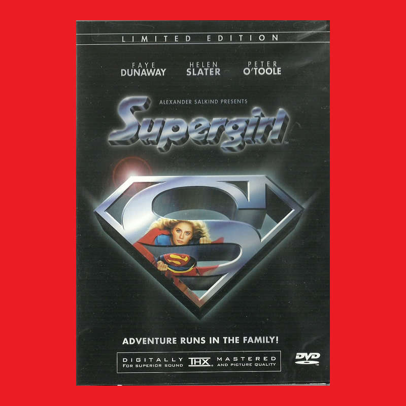SALE! VERY RARE LIMITED EDITION DVD - SUPERGIRL  - REGION 1 EDITION