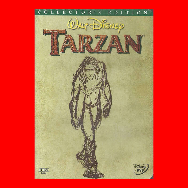 HUGE DVD SALE! COLLECTABLE DVD - TARZAN [REGION 1 EDITION]