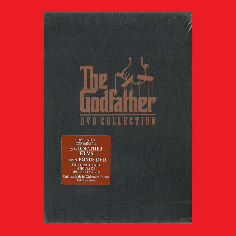 SALE! RARE DVD SET - THE GODFATHER DVD COLLECTION - REGION 1 EDITION (CONDITION NEW)