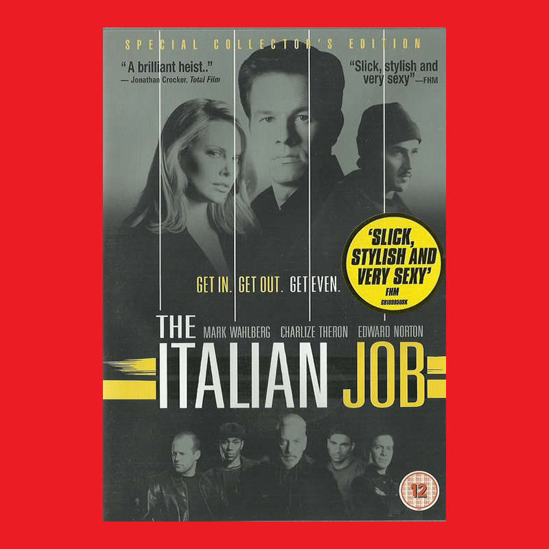 The Italian Job DVD - Region 2 Edition