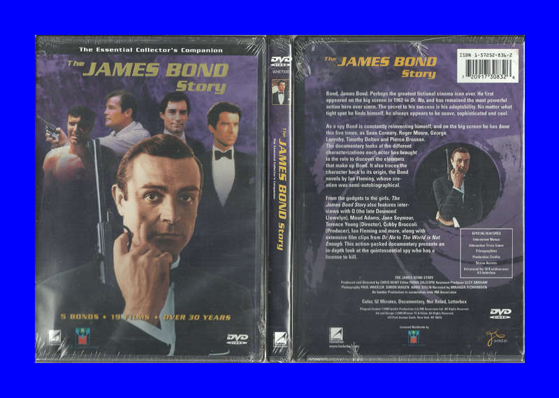 DVD - THE JAMES BOND STORY - SEALED