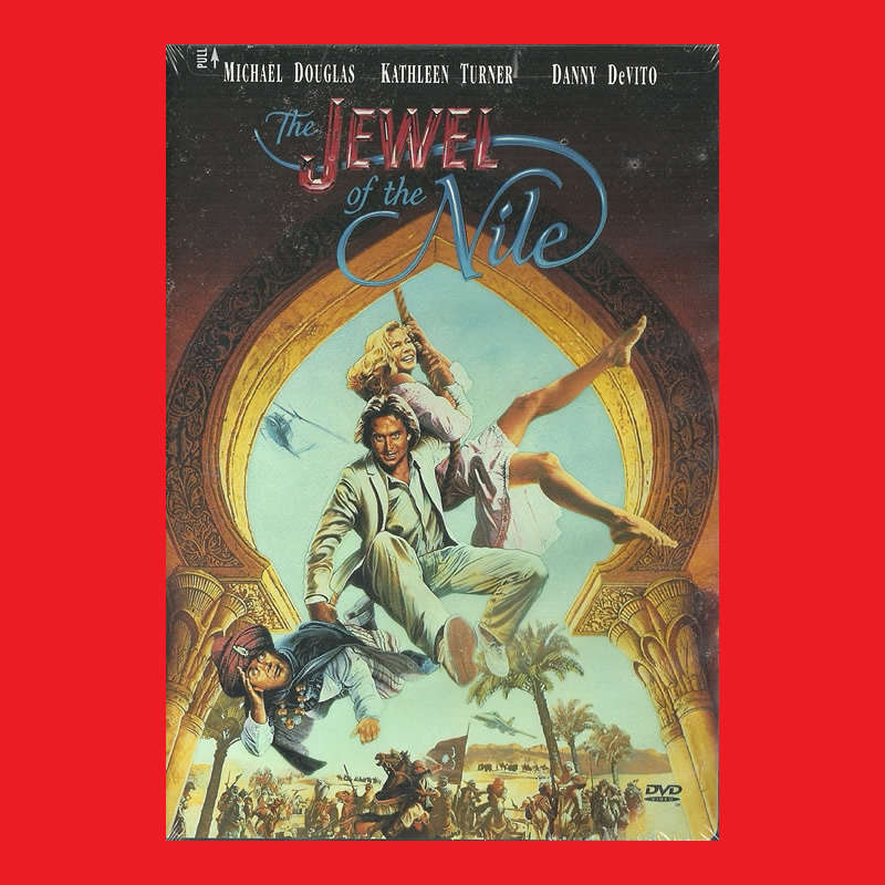 DVD - THE JEWEL OF THE NILE  - REGION 1 EDITION