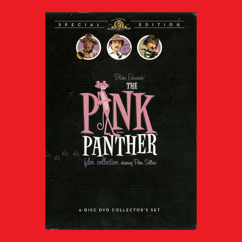 SALE! 6 DISC DVD COLLECTOR`S SET - THE PINK PANTHER FILM COLLECTION -  REGION 1 EDITION