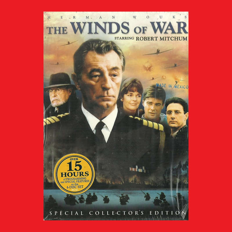 SALE! RARE 6 DISC DVD SET - THE WINDS OF WAR SPECIAL COLLECTOR`S EDITION -  REGION 1 (NEW)