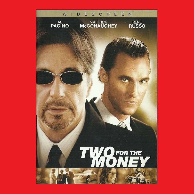 DVD - TWO FOR THE MONEY -  REGION 1 EDITION
