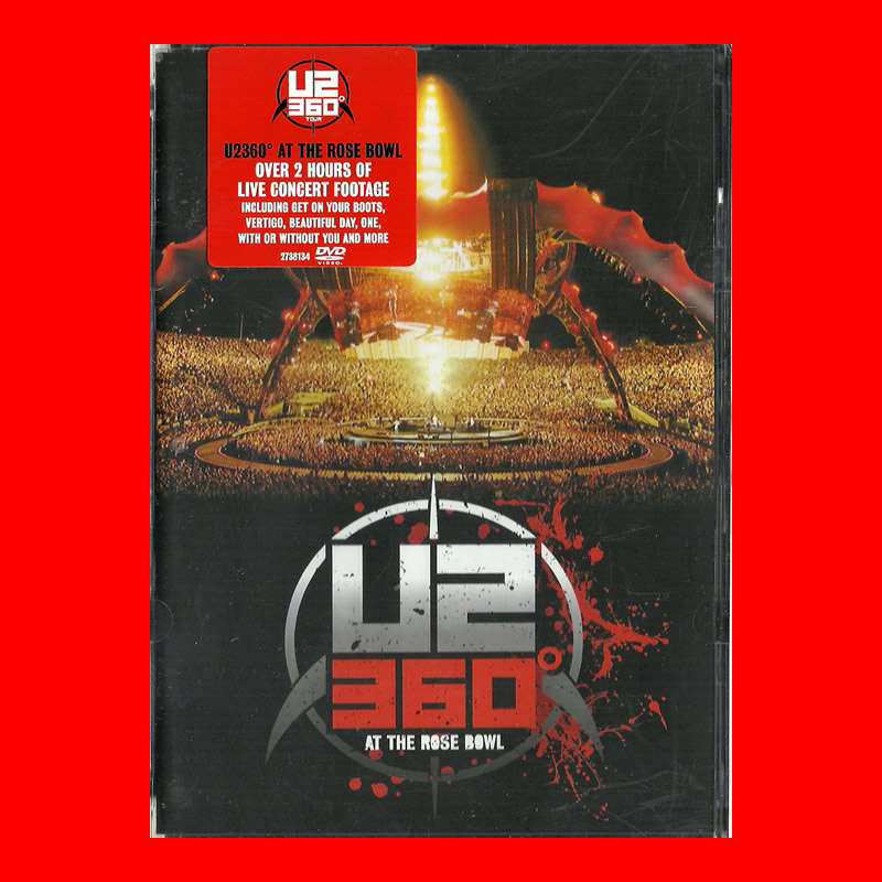 DVD - U2 - 360 AT THE ROSE BOWL [REGION FREE]