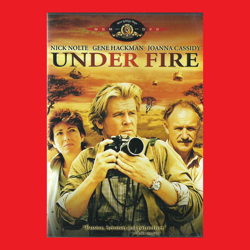 SALE! VERY RARE DVD - UNDER FIRE REGION 1 EDITION