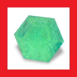 EMERALD [Brazil] - TOP GREEN HEXAGON FACET - 0.365cts