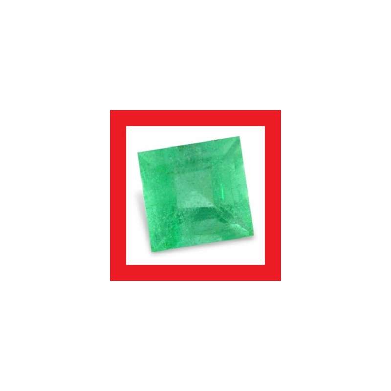 EMERALD [Africa] - NICE GREEN SQUARE FACET - 0.09cts