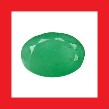 Emerald [Colombia] - Faceted Oval Shape - 0.85cts