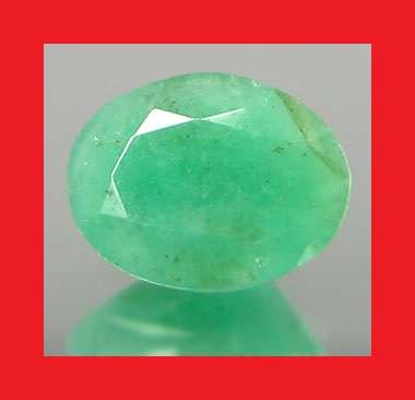 Emerald [Colombia] - Faceted Oval Shape - 1.65cts