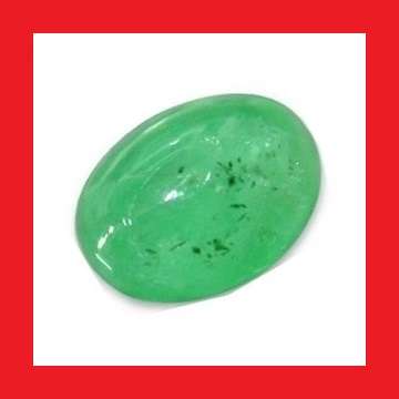 Emerald [Africa] - Oval Shape Cabochon - 0.225cts
