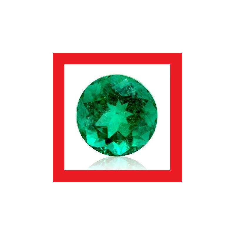 Emerald [Africa] - Faceted Round Shape - 0.145cts