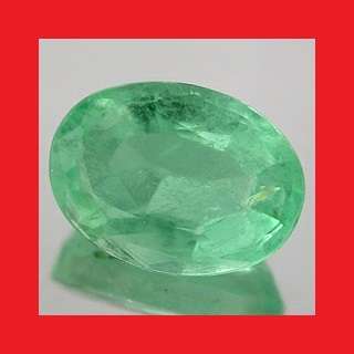 Emerald [Brazil] - Faceted  Oval Shape - 0.69cts